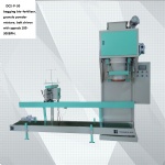 semi-automatic belt Bagger DCS-P-50 for feeds, bio-fertilizer and granule powder mixing with speed 180-300BPH